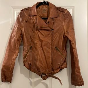 Faux Leather Jacket